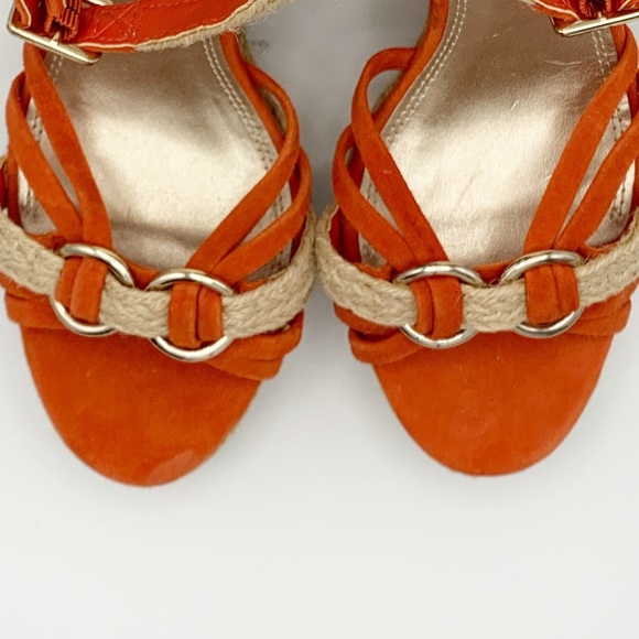 NWT White House Black Market Jupiter Coral Wedge - 7M - Picture 6 of 10